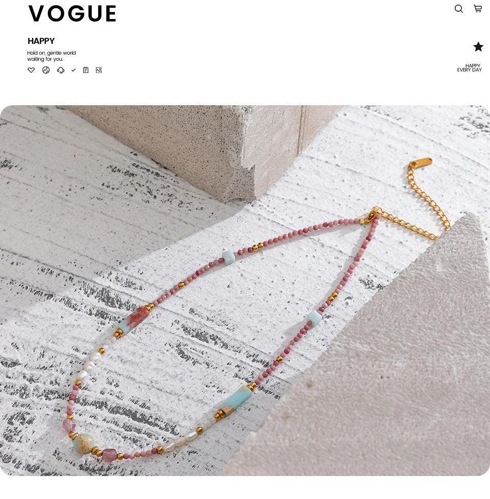 Solar Mosaic Necklace