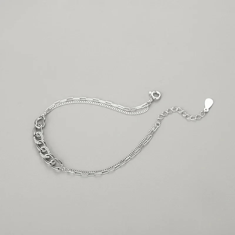 Opulent Sterling Silver Charm Bracelet - TM & Co. Jewels