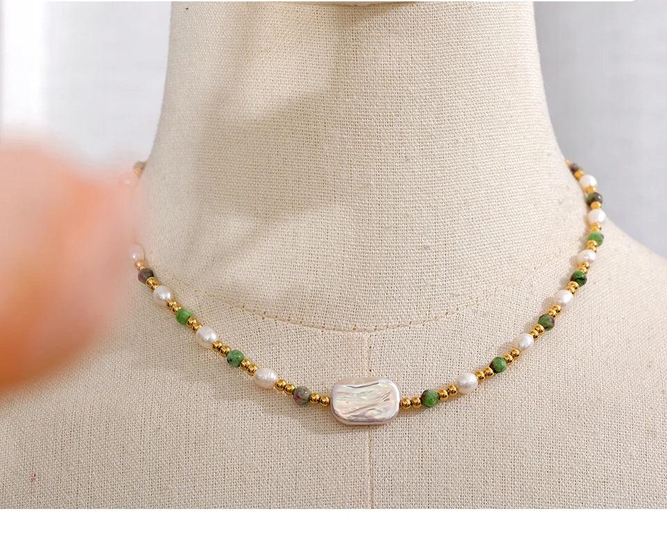 Terra Pearl Necklace