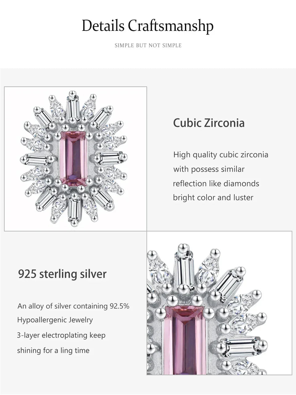 Charlotte’s Square Blossom - TM & Co. Jewels