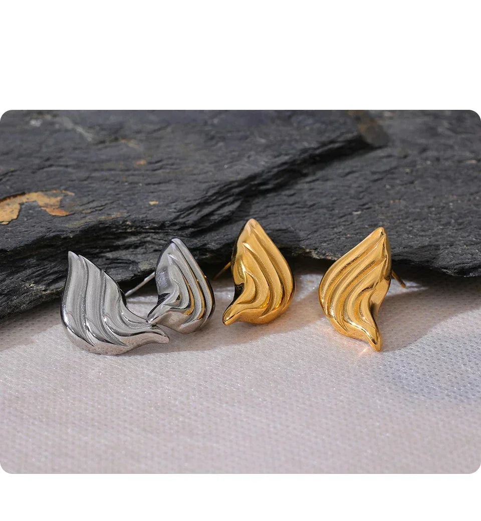 Chic Stripe Daily Studs - TM & Co. Jewels