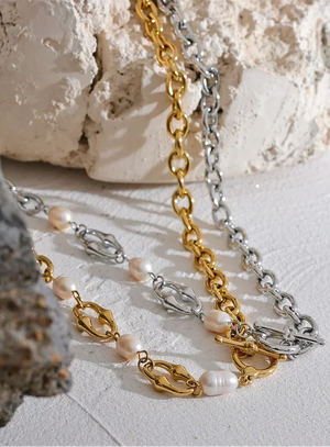 Golden Shoreline Necklace - TM & Co. Jewels