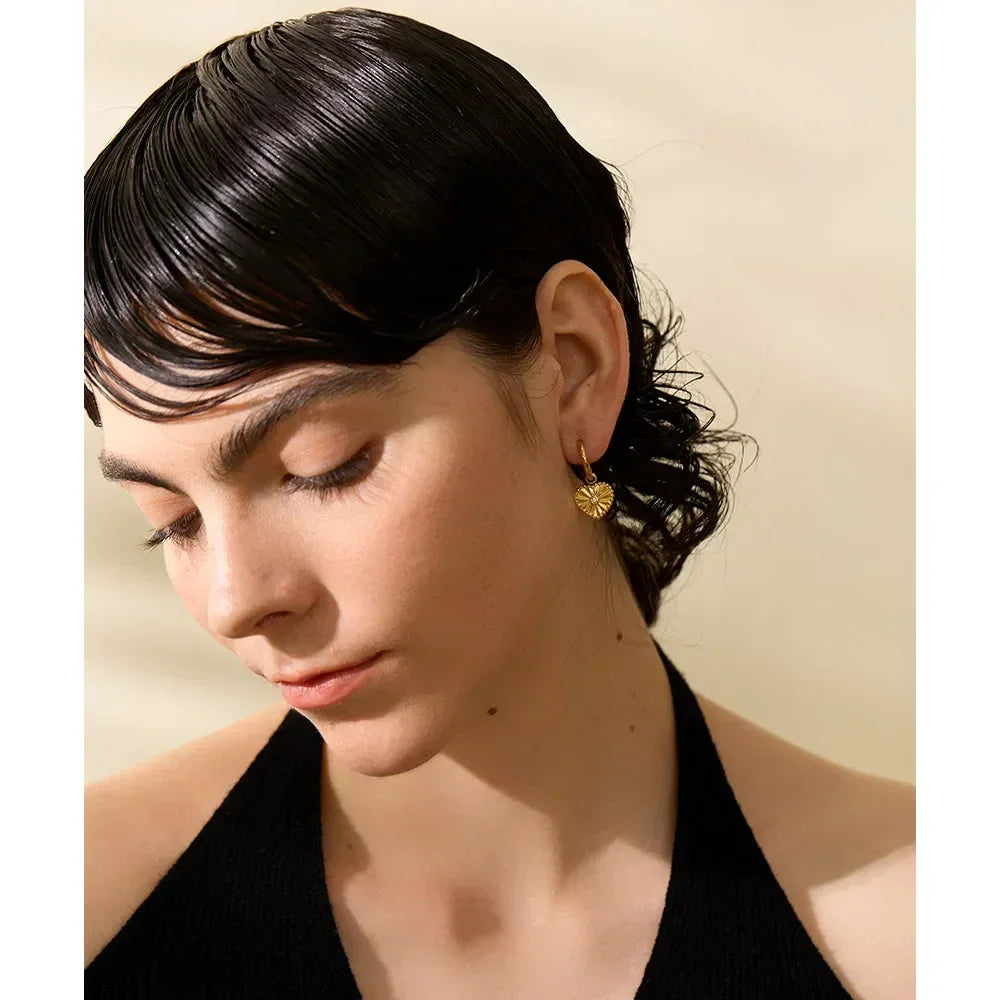 Heart Essence Hoops - TM & Co. Jewels