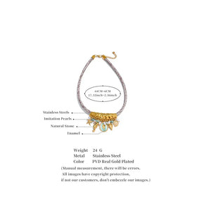 Seashell Serenity Necklace - TM & CO. JEWELS 
