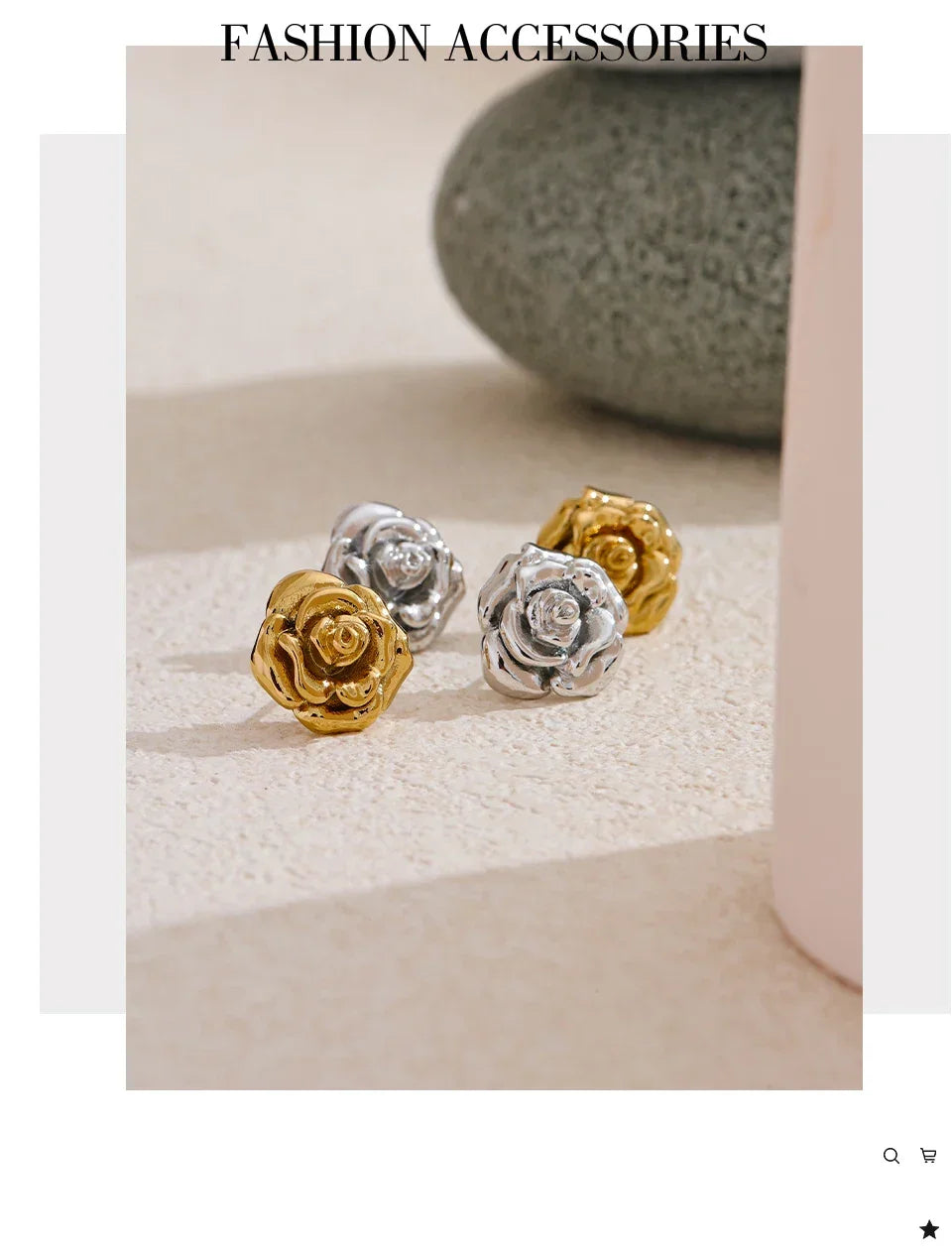 Eternal Rose Studs - TM & Co. Jewels
