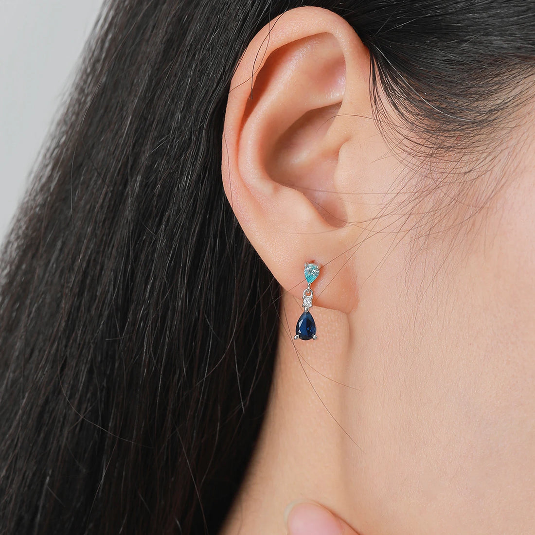Blue Cascade Jewelry Set