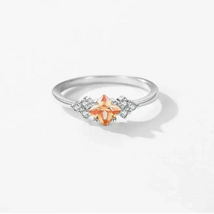 Crystal Champagne Ring - TM & Co. Jewels