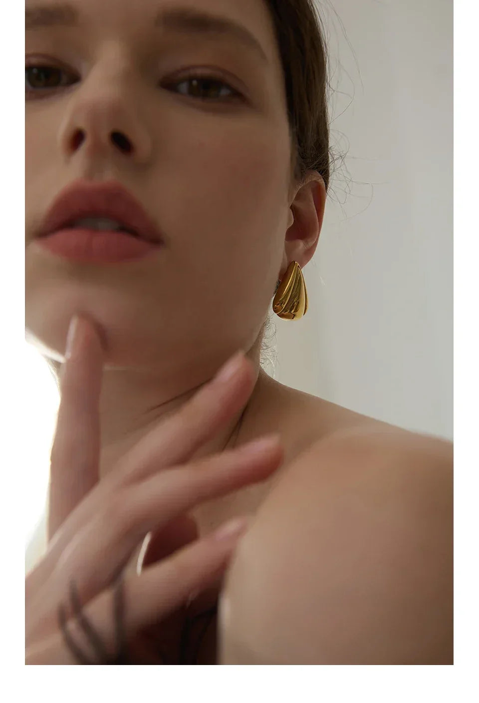 Eclipsa Vertex Gold Eclipse Studs - TM & Co. Jewels