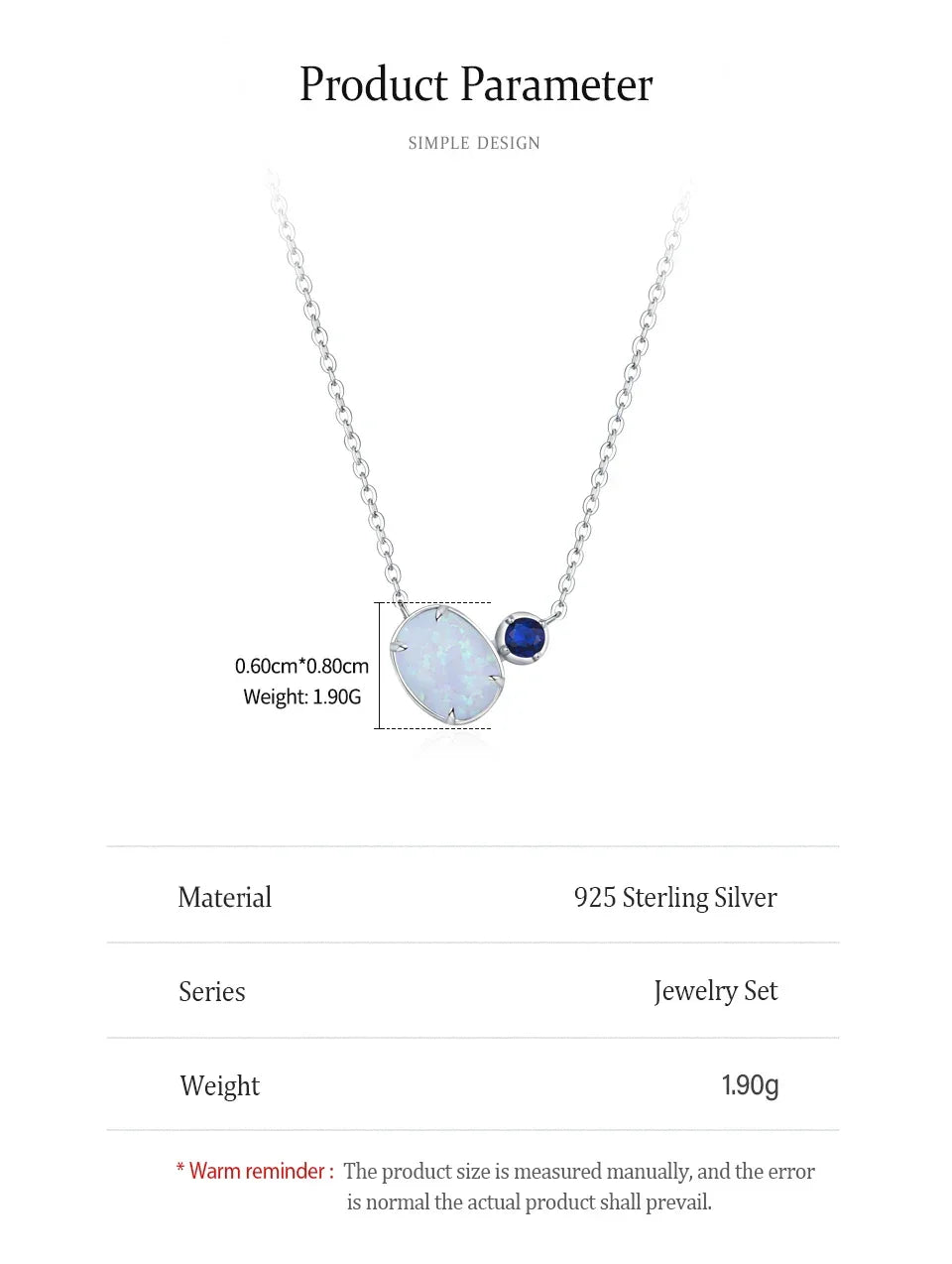 Opal Whisper Jewelry Set - TM & Co. Jewels