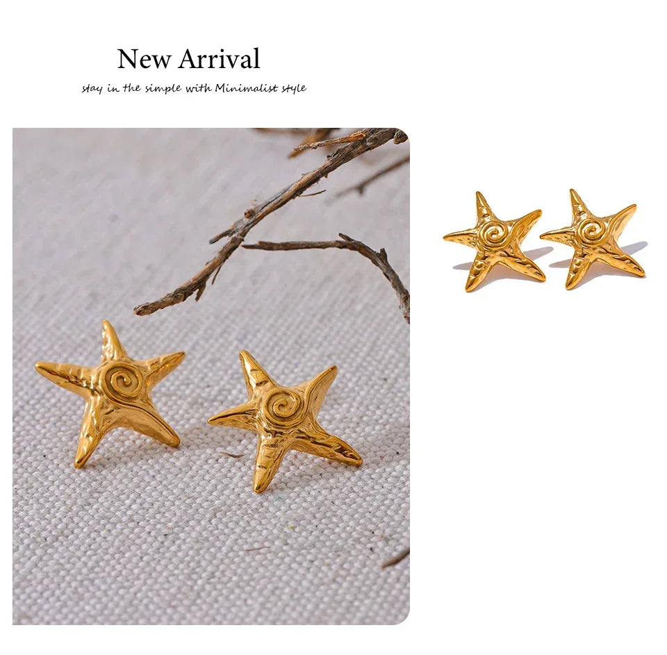 Twinkle Star Earrings - TM & Co. Jewels