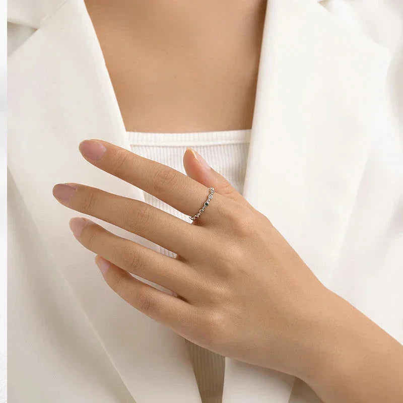 Prism Bubbles Zircon Ring - TM & Co. Jewels