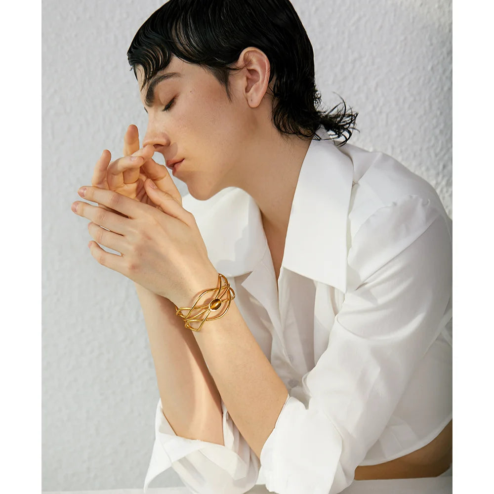 Bella Tiger Chic Cuff