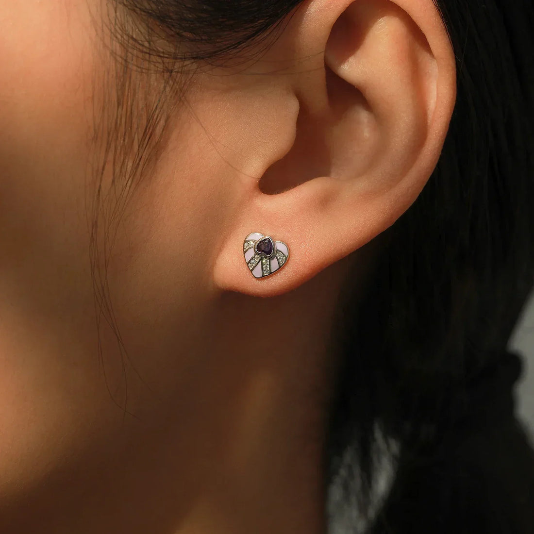 Violet Enchant Earrings - TM & Co. Jewels