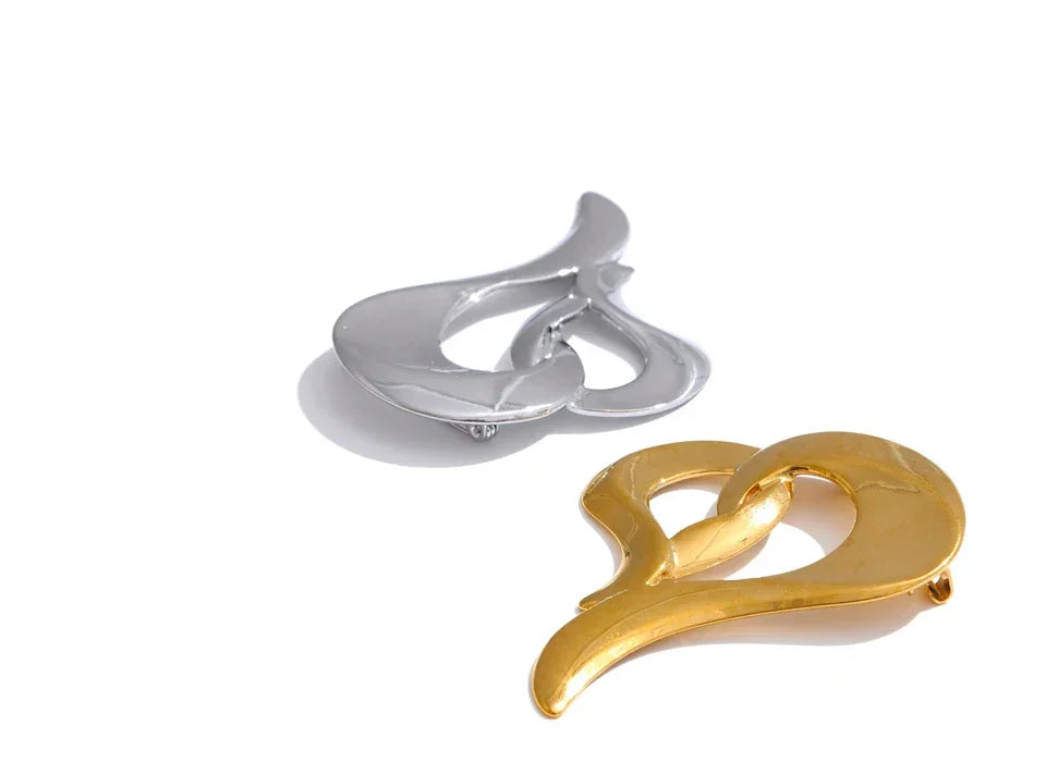 Classic Heart Brooch