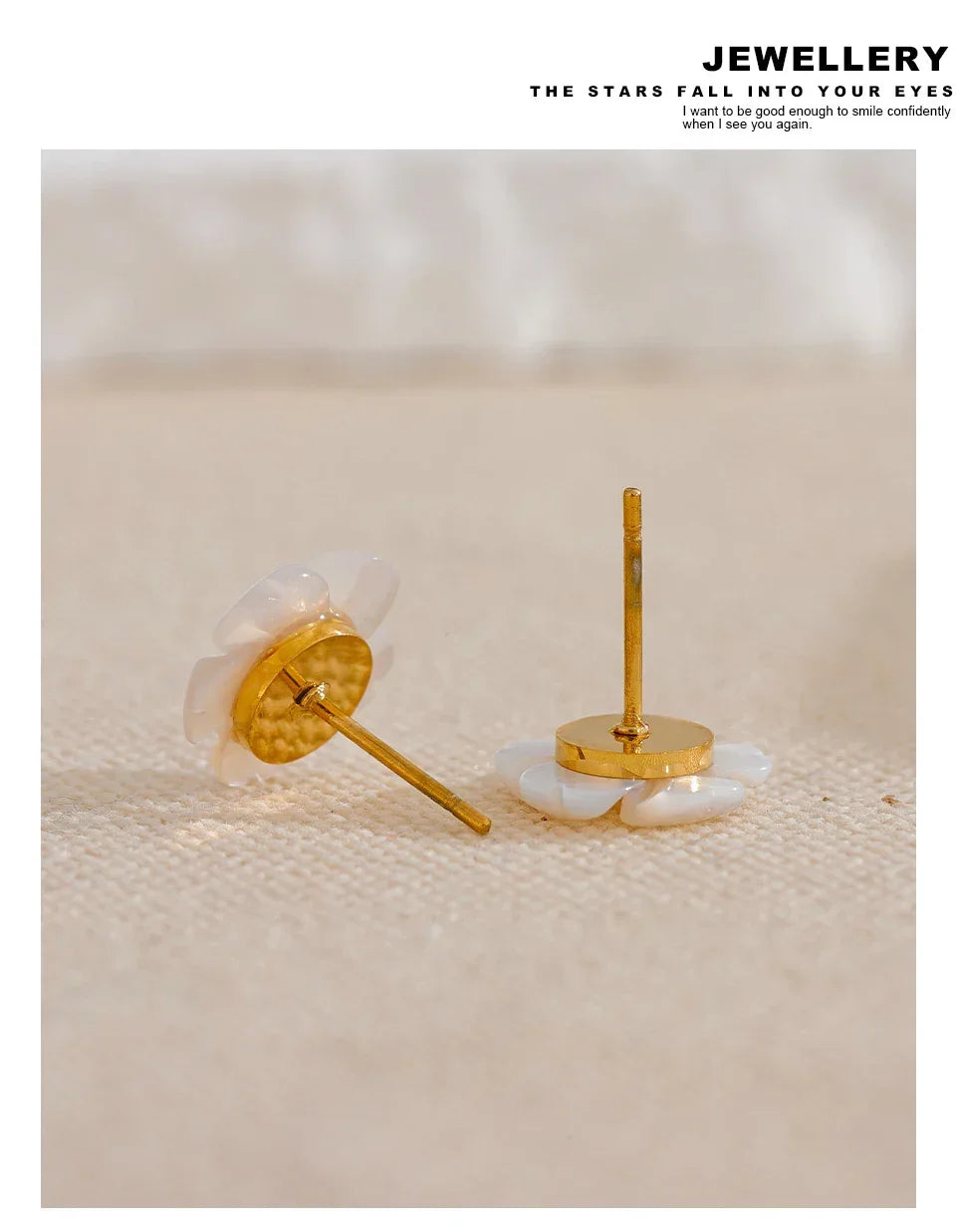 Shell Petal Earrings - TM & Co. Jewels