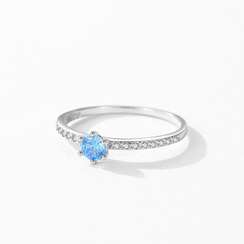 Ocean Glow Zirconia Ring - TM & Co. Jewels