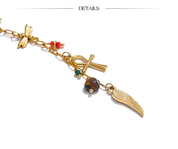 Eclectic Belief Necklace - TM & CO. JEWELS 