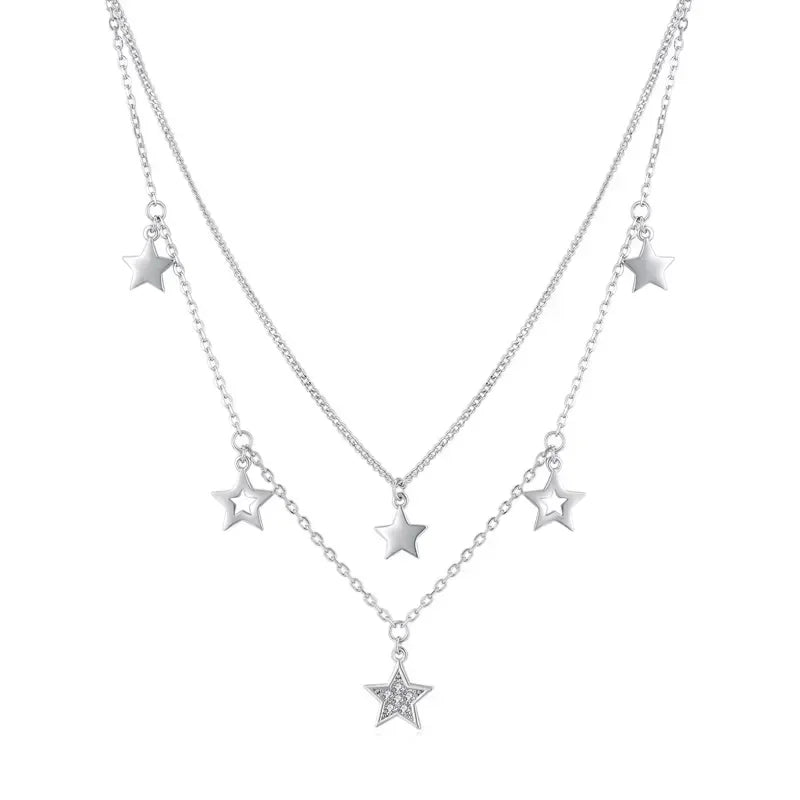 Celestial Layer Star Necklace - TM & Co. Jewels