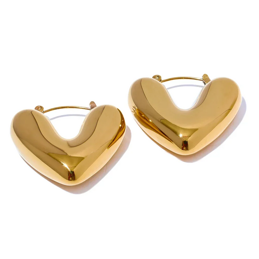 Eternal Love Chunky Hoops - TM & Co. Jewels