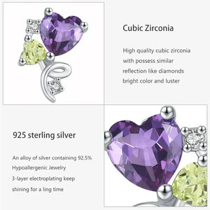 Emma’s Heart Glow Earrings - TM & Co. Jewels