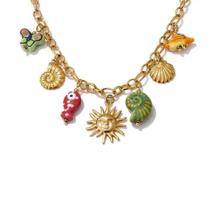 Euphoria Waves Pendant - TM & CO. JEWELS 