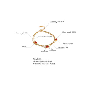 Rosalind's Layered Bracelet