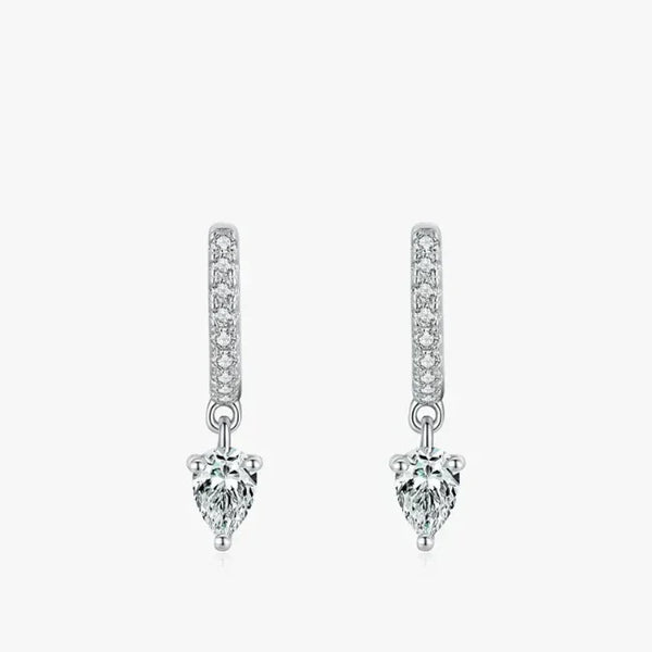 Sparkling Hoop Earrings - TM & CO. JEWELS 