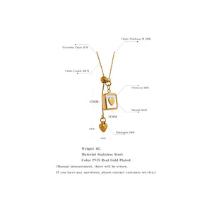Luminous Love Necklace - TM & CO. JEWELS 