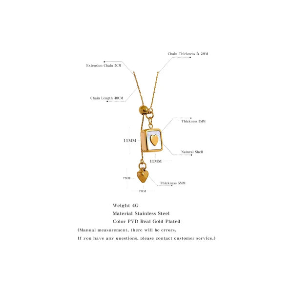 Luminous Love Necklace - TM & CO. JEWELS 