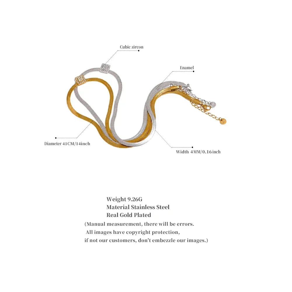 Giselle's Rustic CubeGlow Chain - TM & Co. Jewels