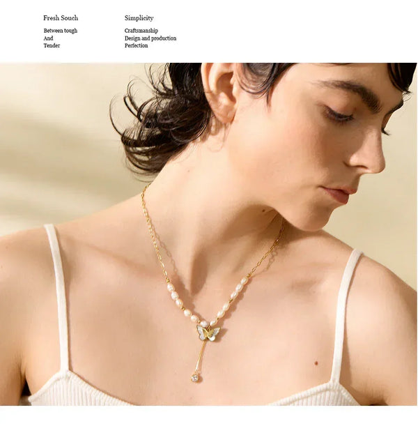 Luminous Flight Necklace - TM & CO. JEWELS 