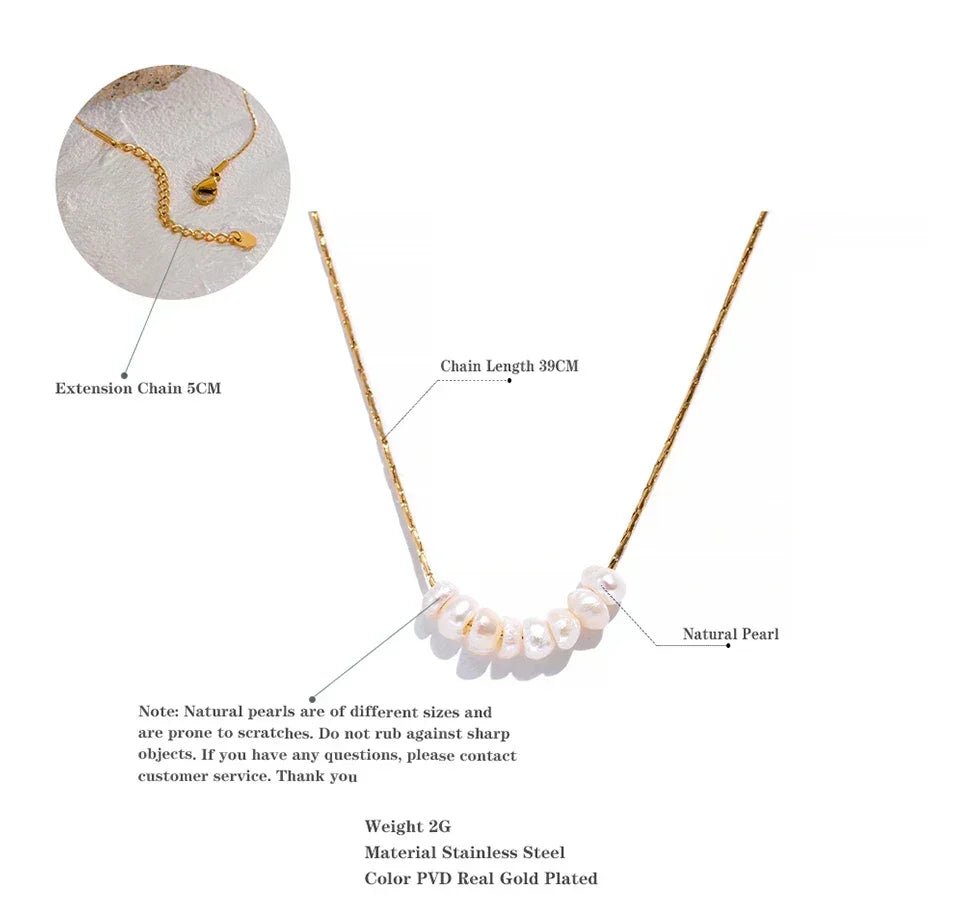 Chic Loom Natural Pearl Collar - TM & Co. Jewels
