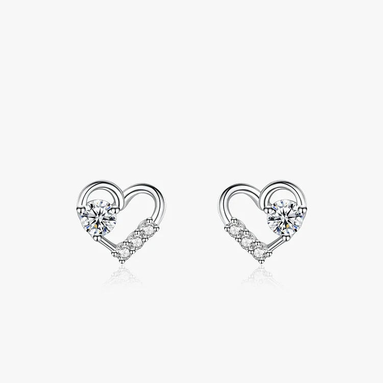 Love's Glittering Embrace Earrings - TM & Co. Jewels
