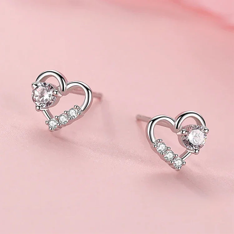 Love's Glittering Embrace Earrings - TM & Co. Jewels