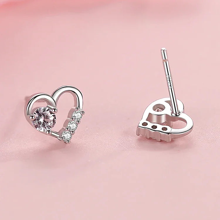 Love's Glittering Embrace Earrings - TM & Co. Jewels