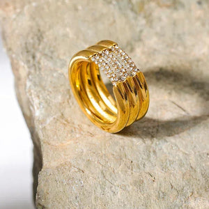 Radiant Layers Ring - TM & Co. Jewels