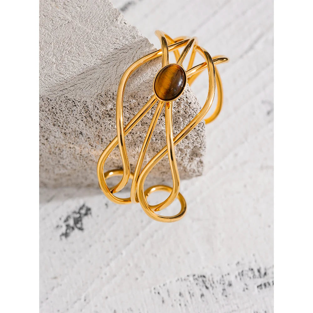 Bella Tiger Chic Cuff