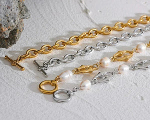 Golden Shoreline Necklace - TM & Co. Jewels