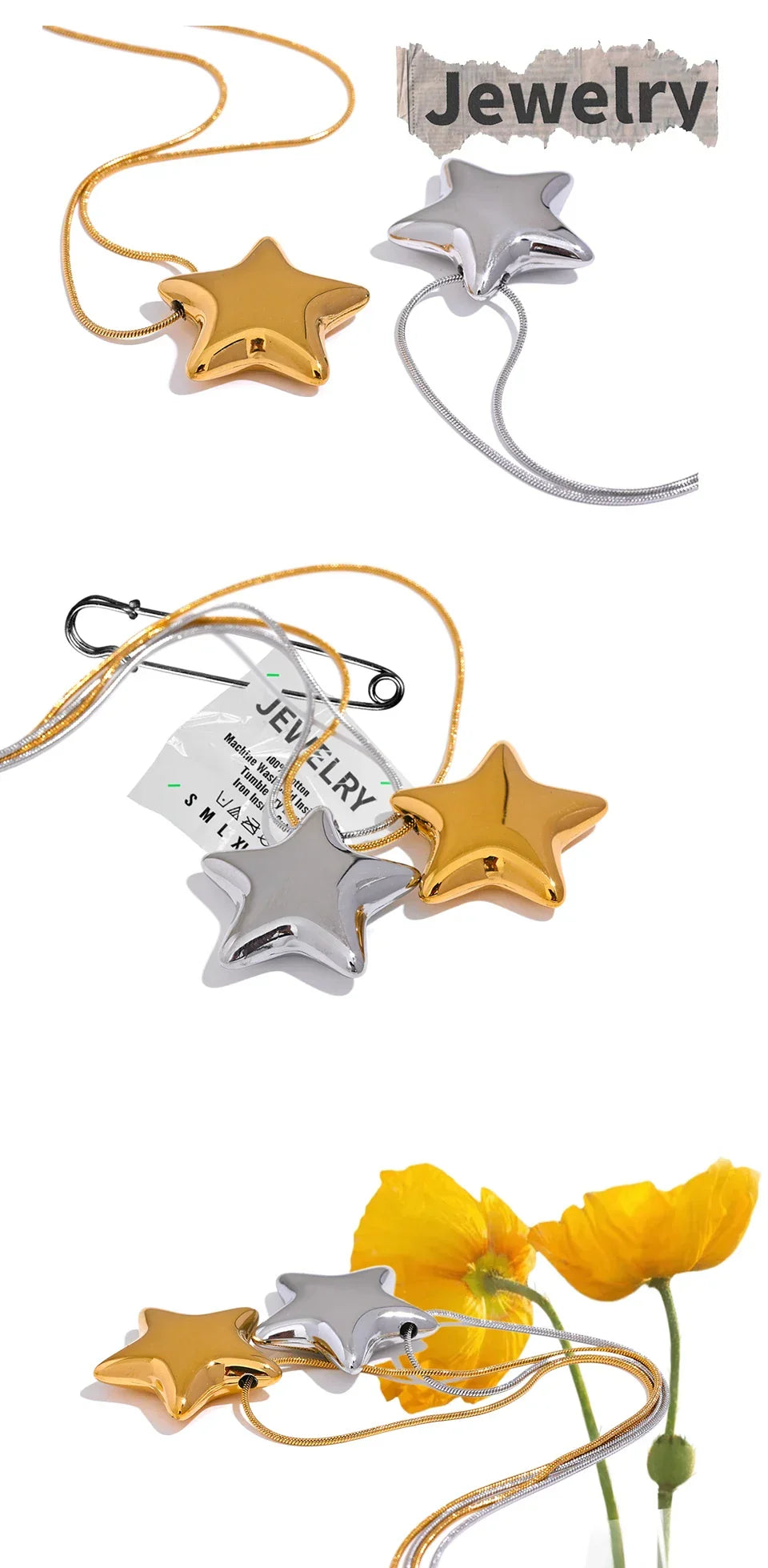 Lumina Star Necklace - TM & Co. Jewels