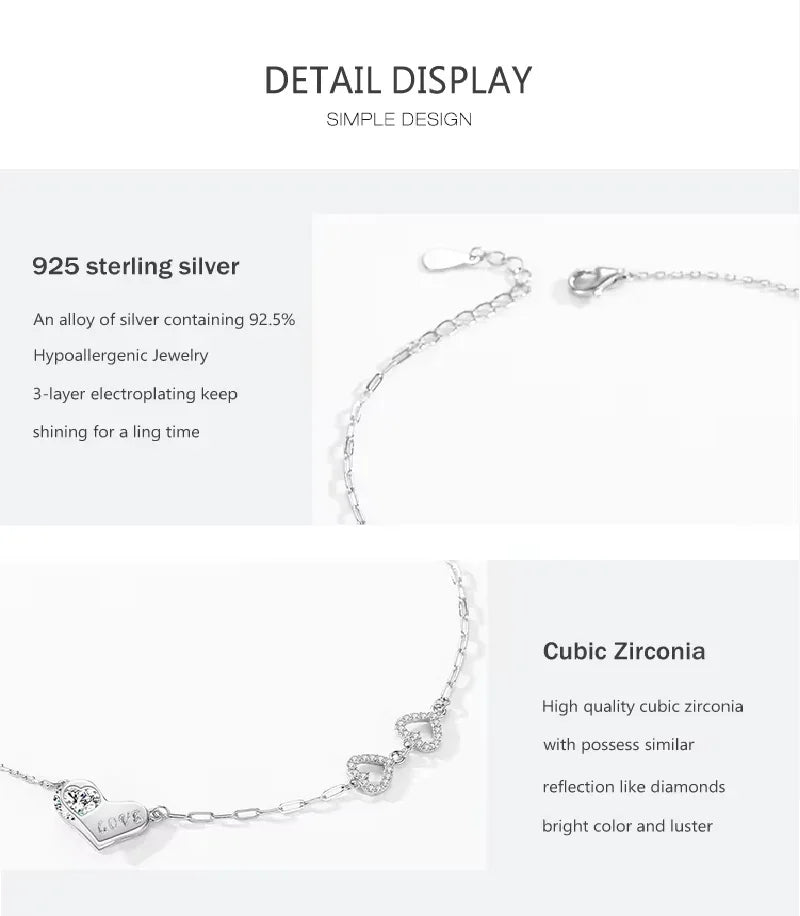 Love Link Charm Bracelet - TM & Co. Jewels