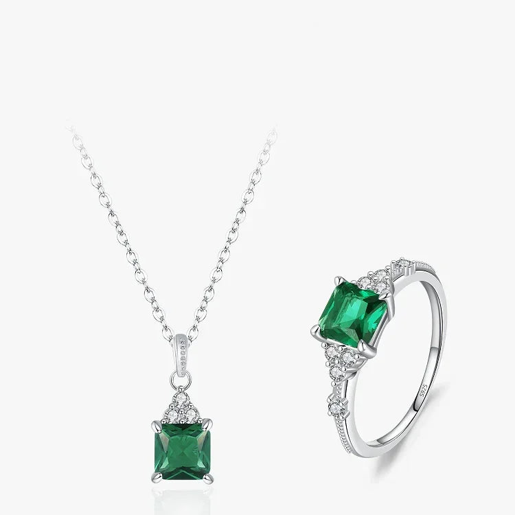Emerald Grace Set - TM & Co. Jewels