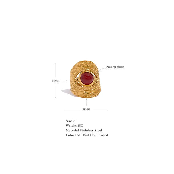 Royal Ember Ring - TM & CO. JEWELS 