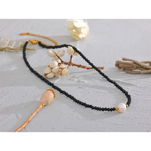 Noir Elegance Strand - TM & CO. JEWELS 