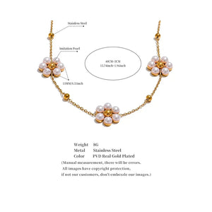 Blossom & Pearl Strand - TM & CO. JEWELS 