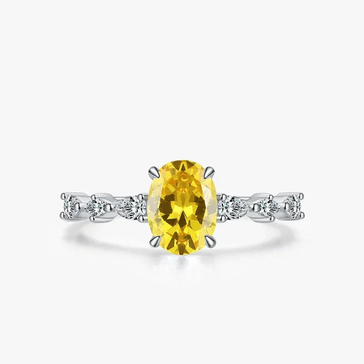 Amber Luxe Engagement Ring - TM & Co. Jewels