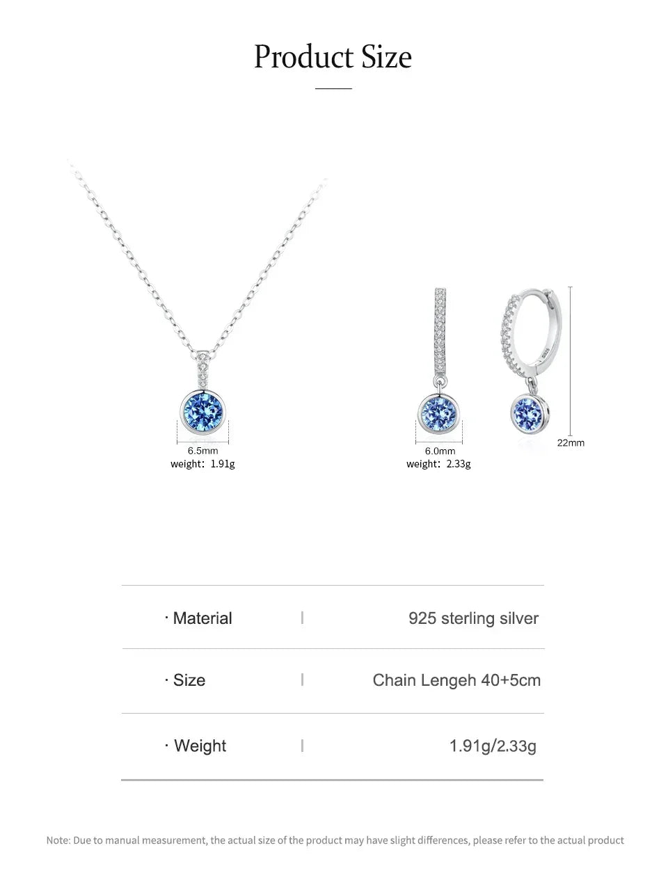 Azure Affair Jewelry Ensemble - TM & Co. Jewels