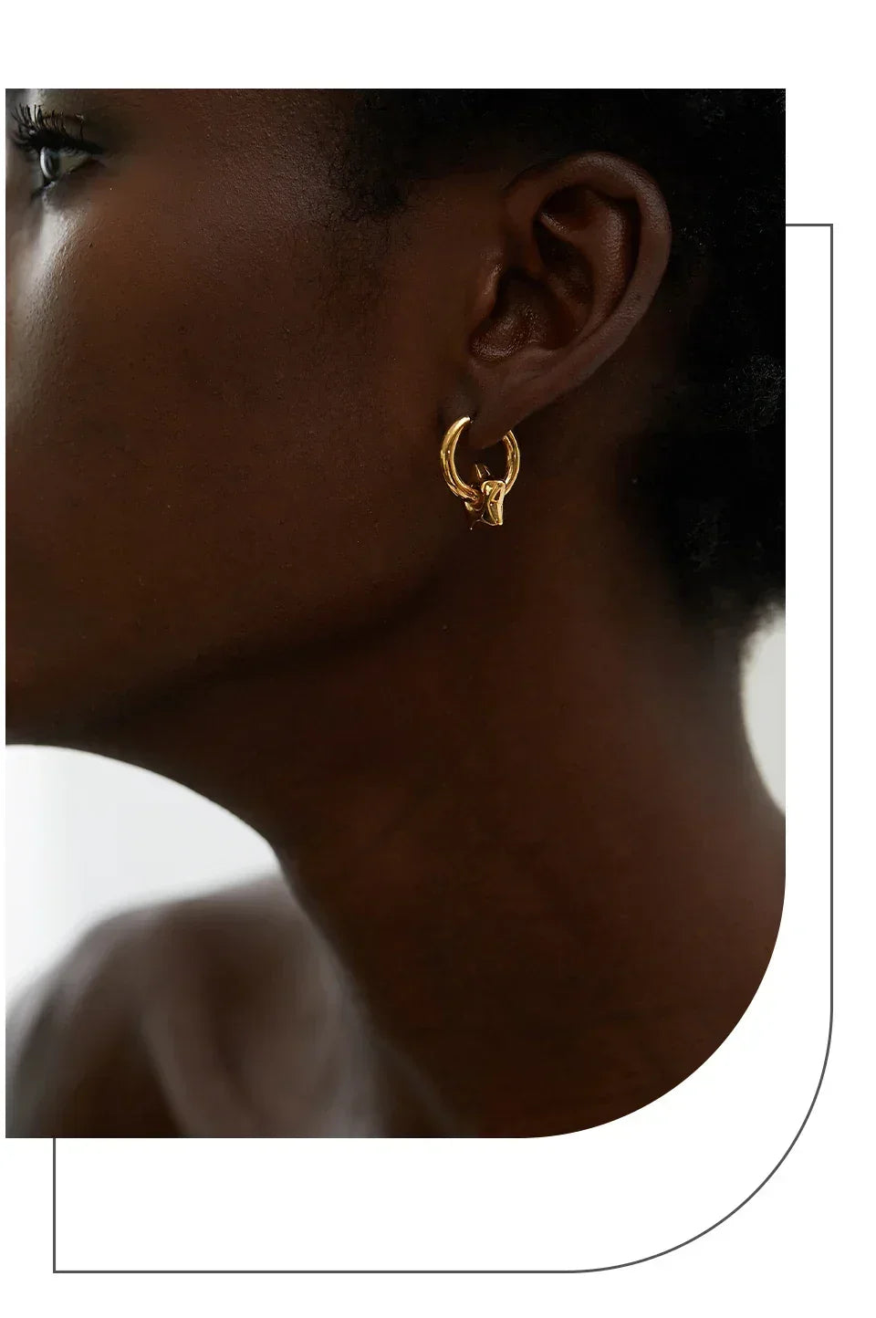 Astral Affection Hoops - TM & Co. Jewels