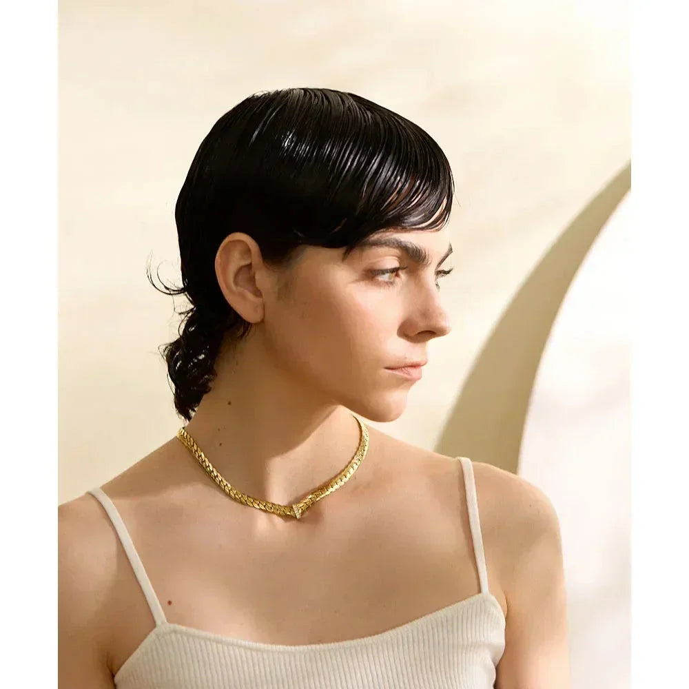 Nina's Golden ChainSpark Elegance - TM & Co. Jewels