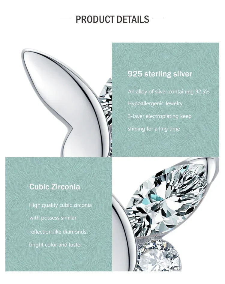 Butterfly Whispers Stud Earrings - TM & Co. Jewels