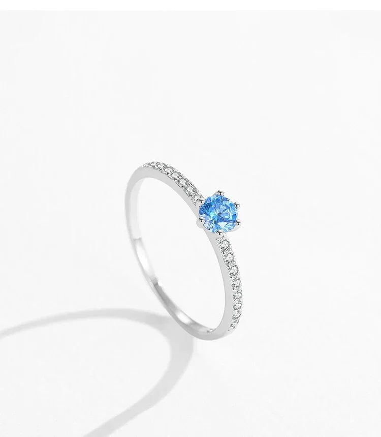 Ocean Glow Zirconia Ring - TM & Co. Jewels